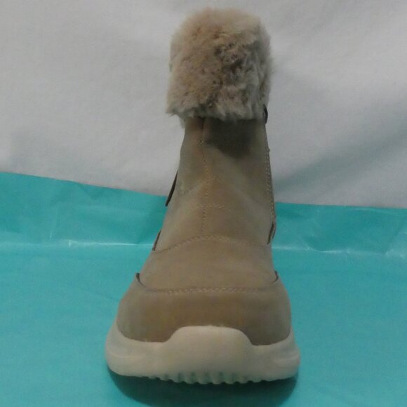 Unbranded | size 43 | Cozy Ankle Boots With Fur Cuffs and Zip Side Closures - Picture 2 of 11